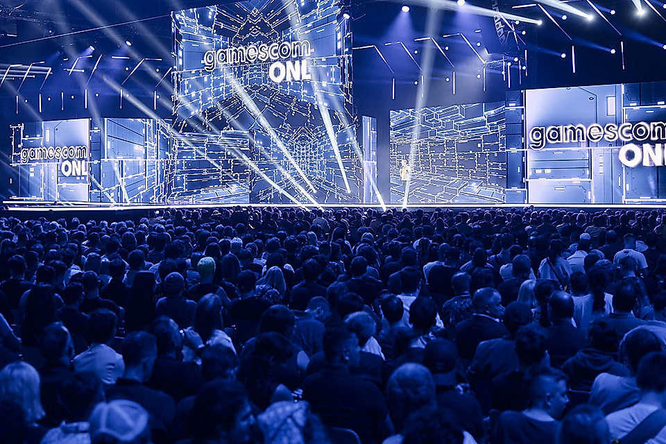 Palco da Opening Night Live da gamescom, em Colónia